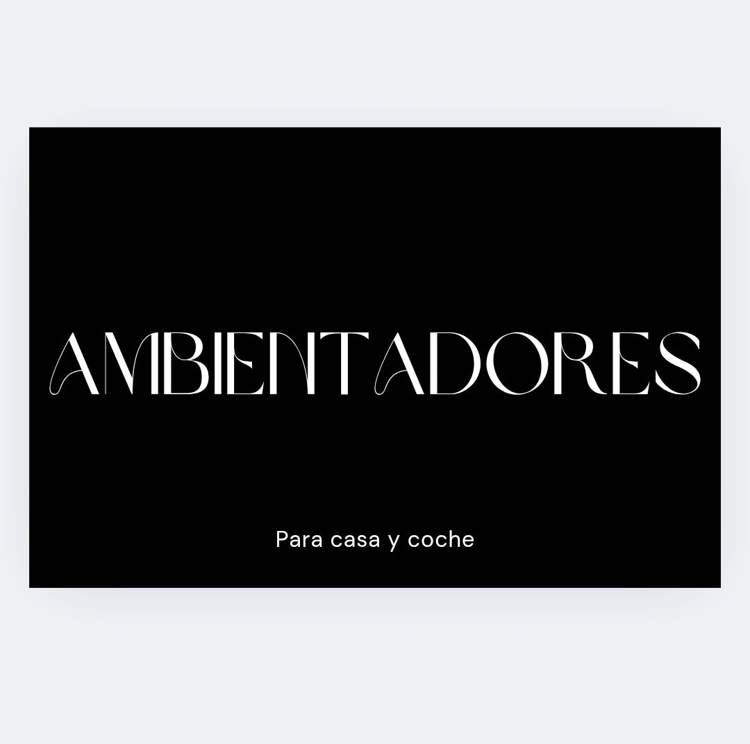 Ambientadores para casa y coche