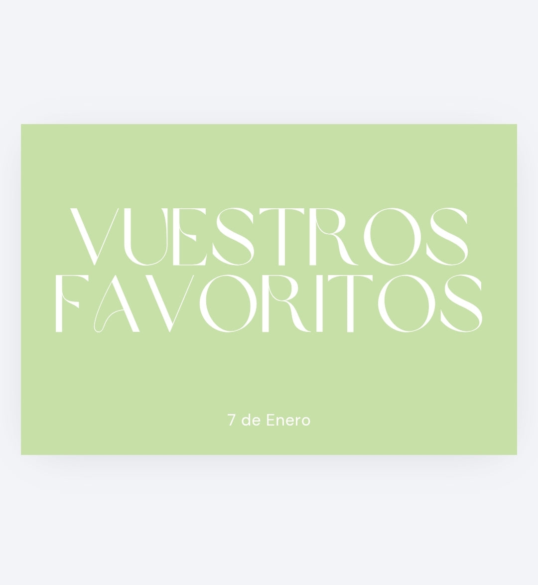 Vuestros aromas favoritos