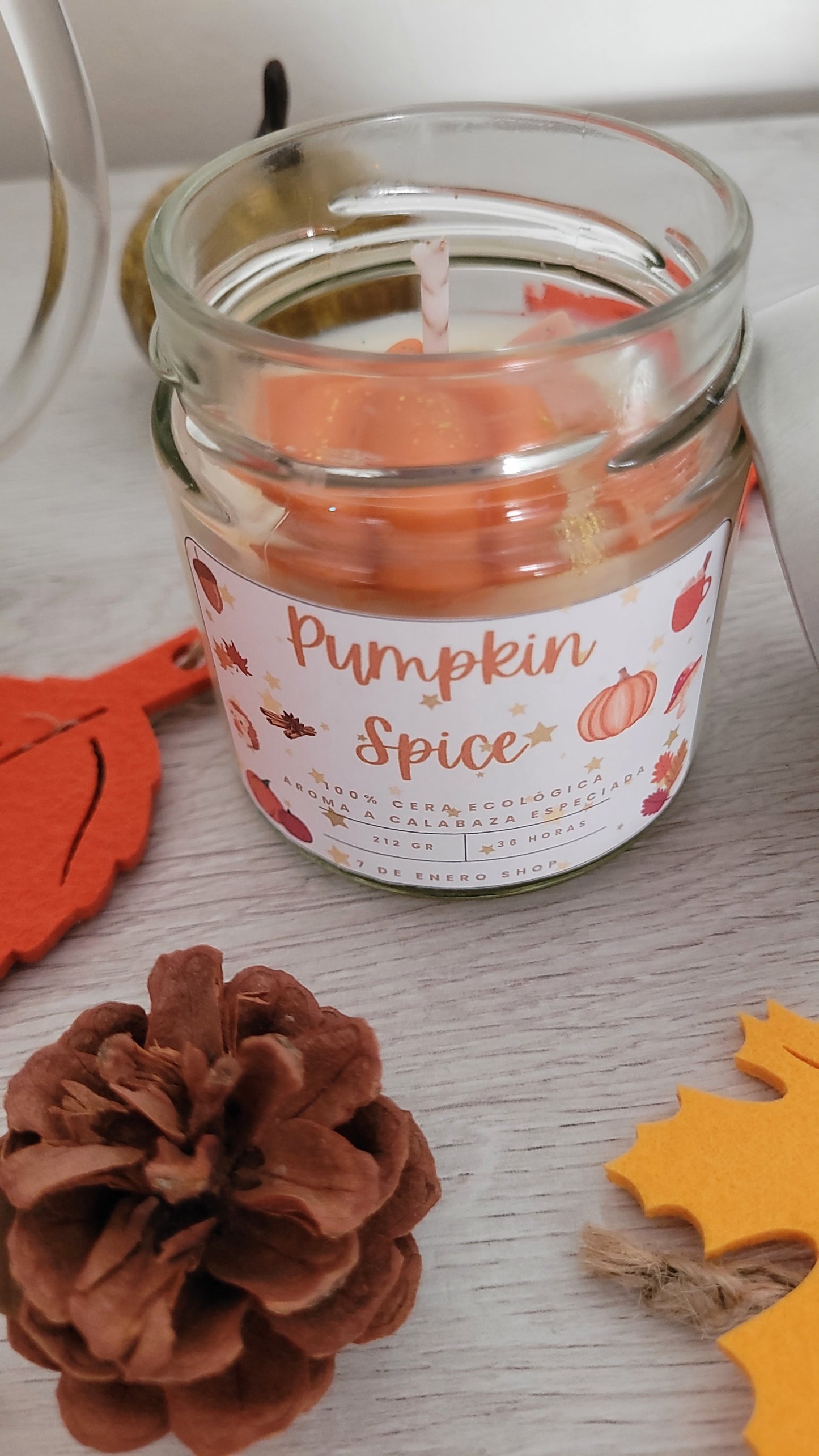 Pumpkin Spice vela