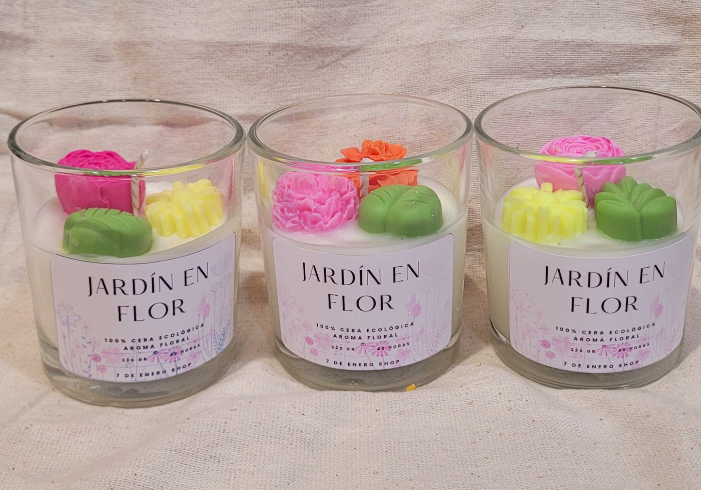 Jardín en flor