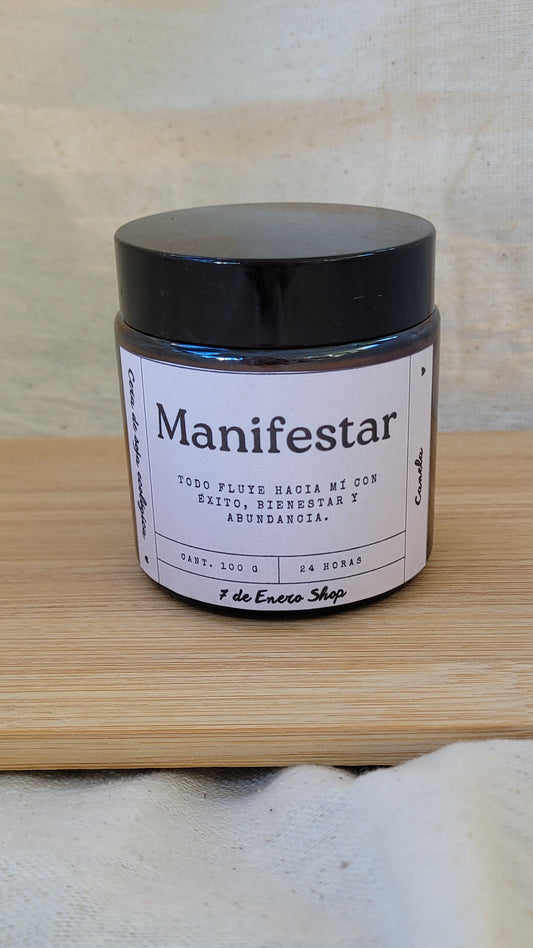 Vela Manifestar Ritual de luz