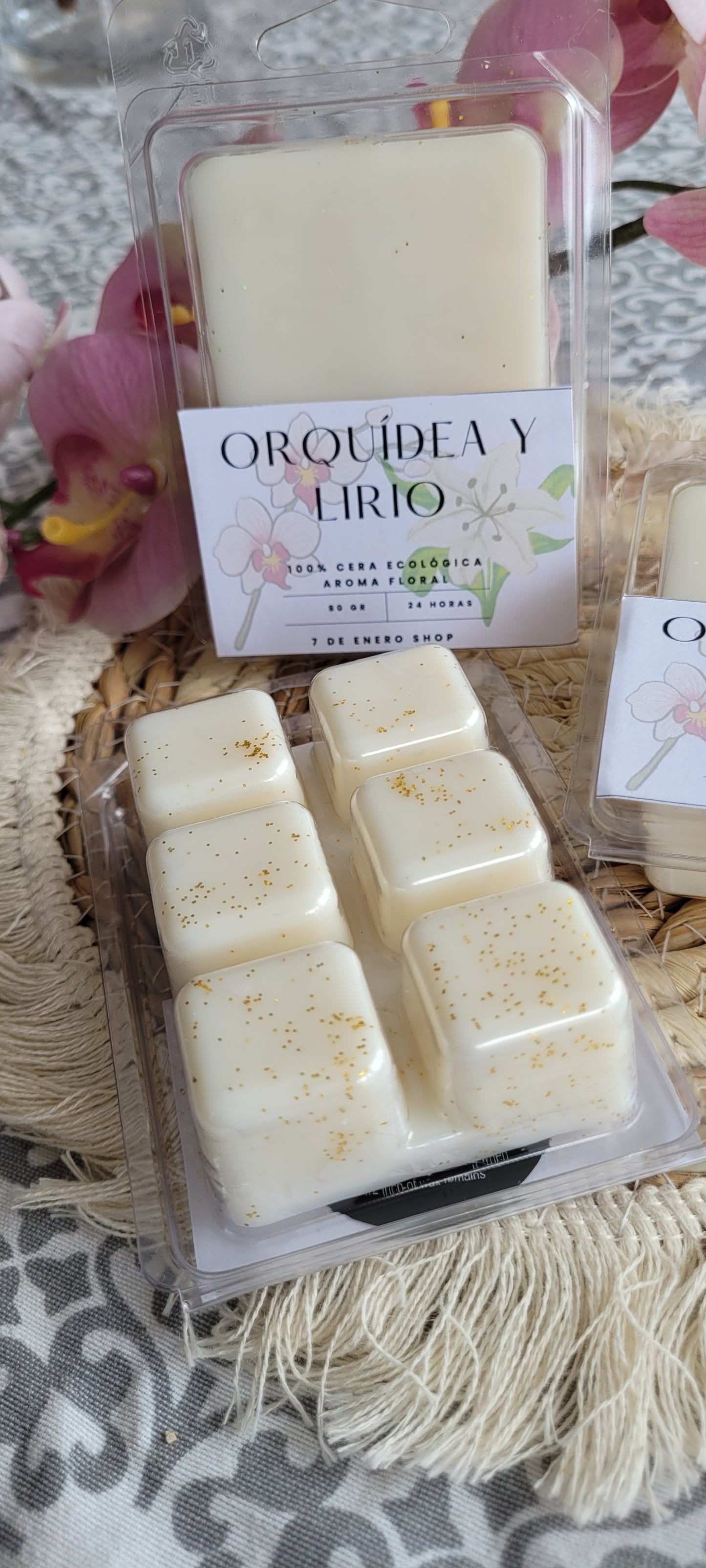 Orquídea y Lirio