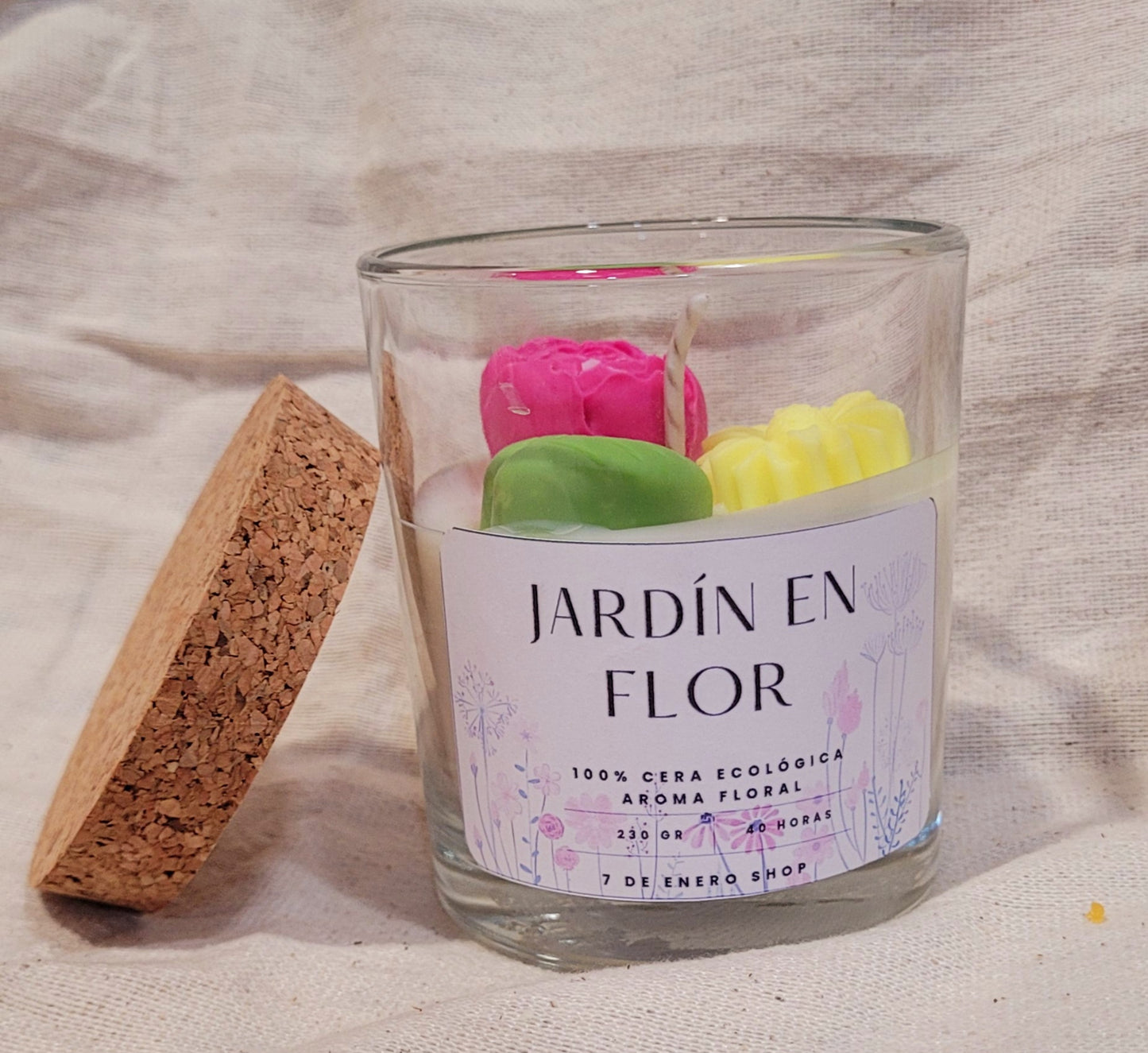 Jardín en flor