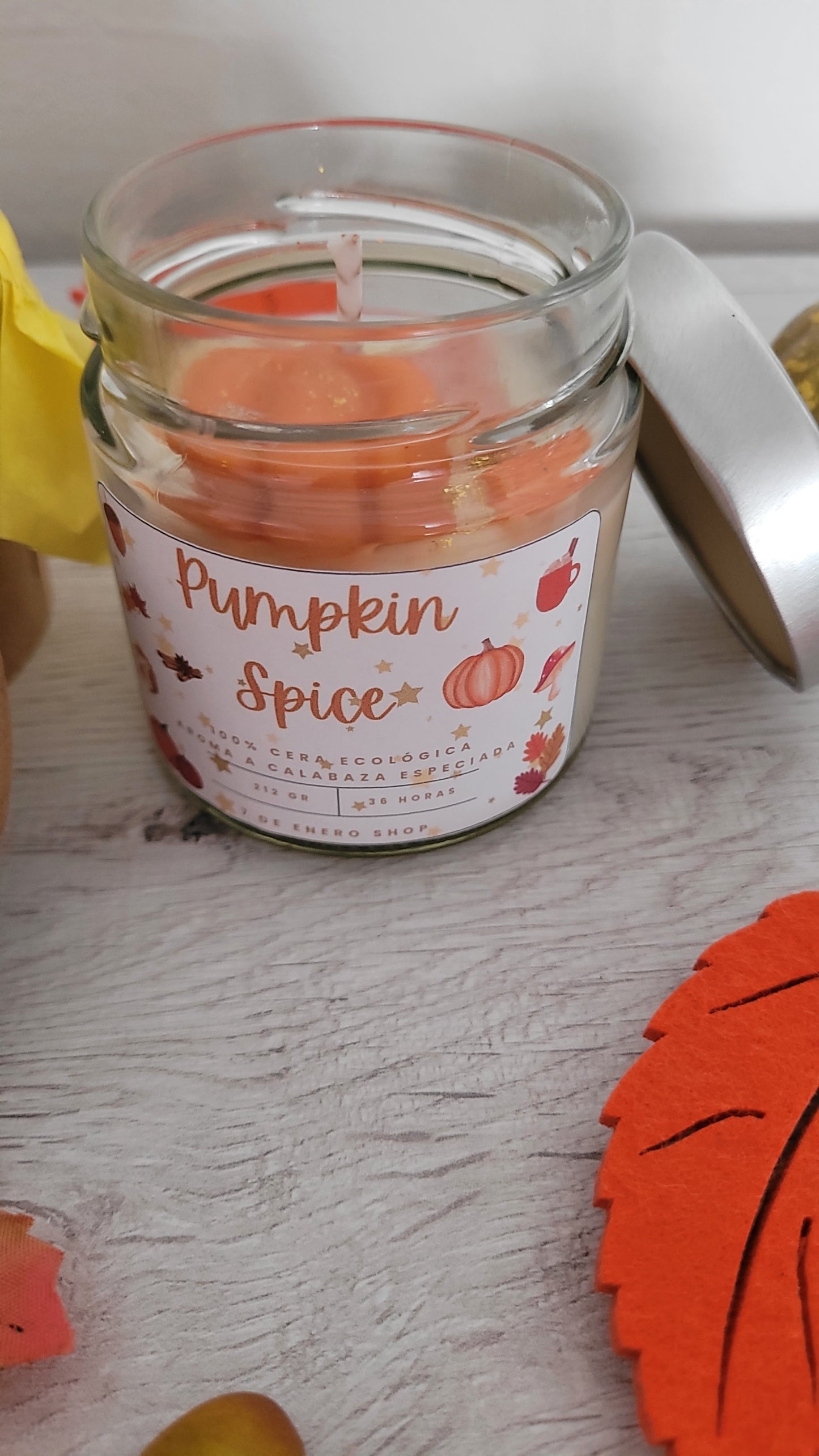 Pumpkin Spice vela
